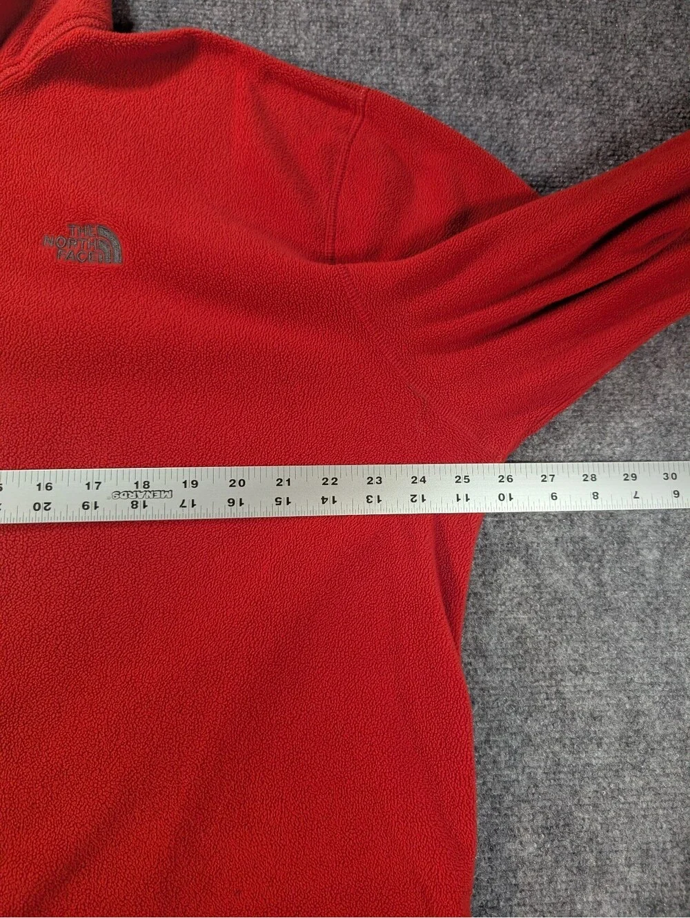The North Face this red